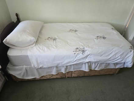 Photo of free Single bed with mattress (Harold Wood RM3) #1