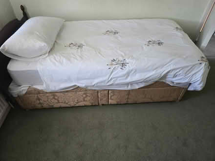 Photo of free Single bed with mattress (Harold Wood RM3) #3