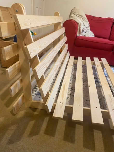 Photo of free Wooden base for futon sofa-bed (Hereford HR4) #1