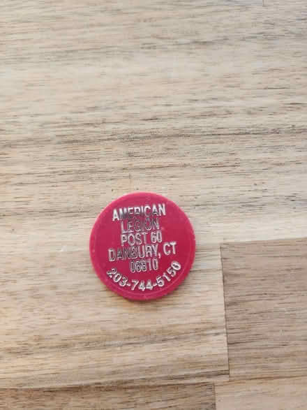 Photo of free American legion chip (Brookfield Connecticut) #1