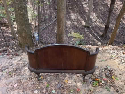 Photo of free Antique Headboard and footboard (Woodstock area) #2