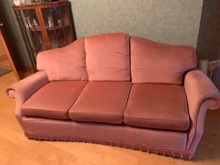 Photo of free 3 seater Couch and chair (Dublin 15) #1