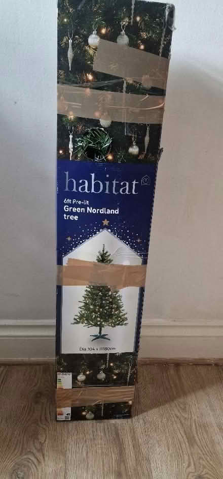 Photo of free Christmas Tree and Assorted Decorations (Harringay N4) #1