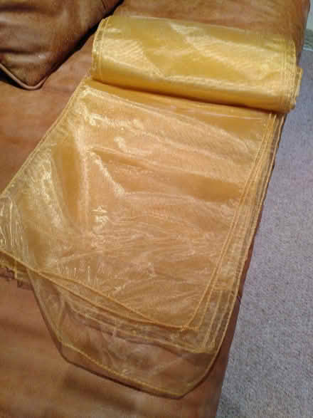 Photo of free Gold gauze table runners (North Woodchester GL5) #1