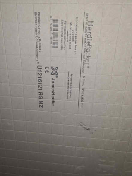 Photo of free Cement backer board for tiles (GL51 Cheltenham) #1