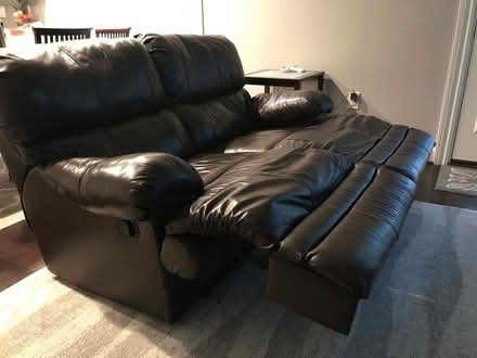 Photo of free Reclining Loveseat (Kingstowne/Beullah St area) #1