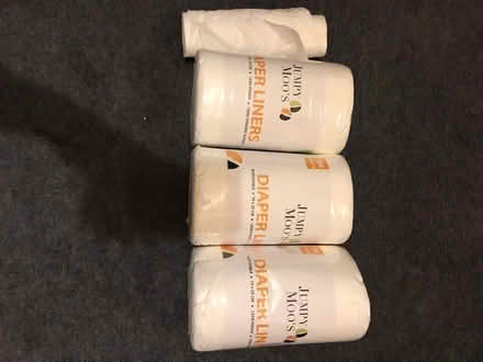 Photo of free 3 x unopened reusable nappy liners (M20 Didsbury) #1