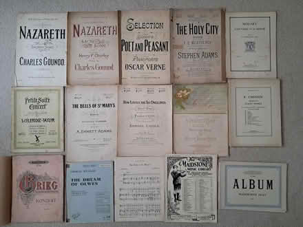 Photo of free Vintage piano sheet music (Crawley) #3