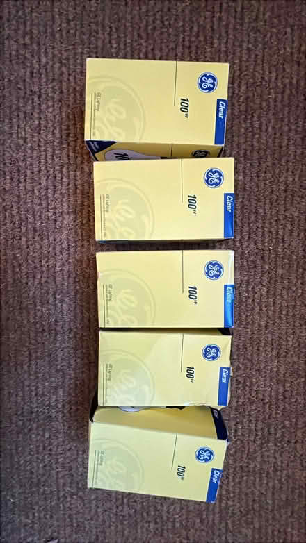 Photo of free 5 x 100W Light Bulbs (LS23 6FA) #1