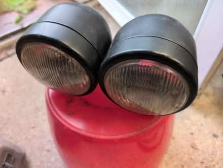 Photo of free Twin motorcycle headlights (Epping, CM16) #1