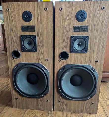 Photo of free Fisher 3-way speakers (Pepperell, MA) #1