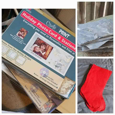 Photo of free Card kits/slates/felt stockings (Near Phoenixville Hosp/Library) #1