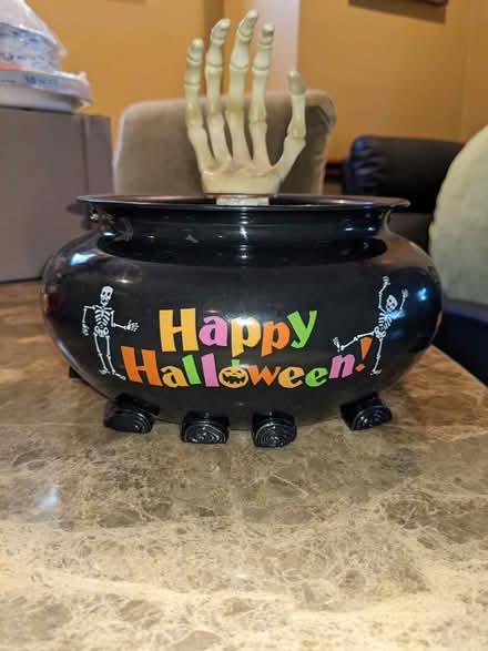 Photo of free Candy bowl Halloween - used (07075 - Wood Ridge) #2