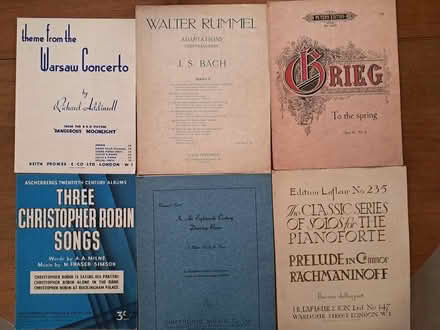 Photo of free Vintage piano sheet music (Crawley) #2