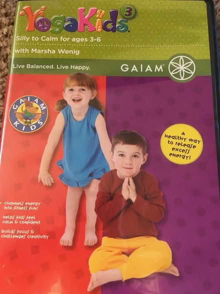 Photo of free Kids Yoga DVD Ages 3-6 (Sunnyvale - nr Ponderosa Park) #1