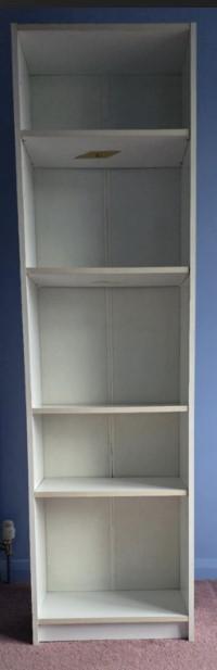 Photo of free White Bookcase (Selsdon CR2) #1