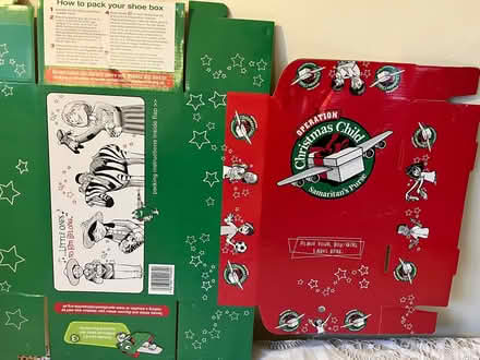 Photo of free Christmas Shoe Box (Ashchurch GL20) #1