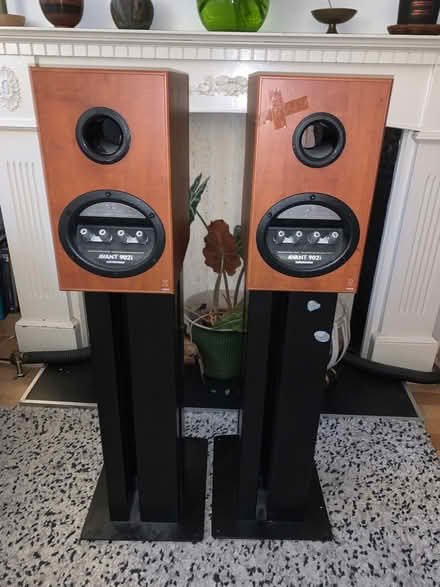 Photo of free Loudspeakers and stands (Hampstead Garden Suburb NW11) #3