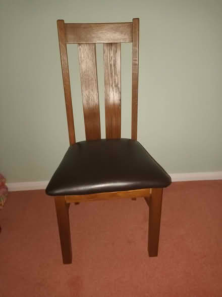 Photo of free Oak dining chair - needs gluing (Lexden CO3) #1