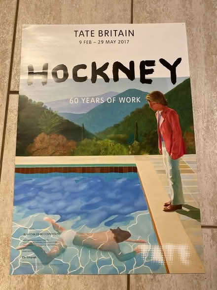 Photo of free David Hockney poster (Manchester M20) #1