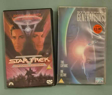 Photo of free VHS Tapes - 2 x Star Trek Films (Ilford IG1) #1