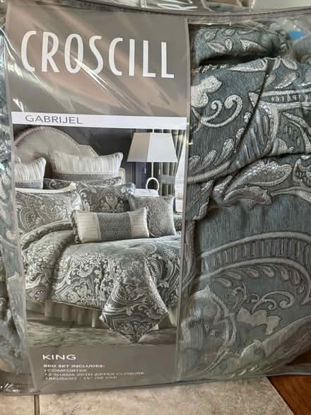 Photo of free King-size croscill comforter set (Cedar knolls, NJ) #1