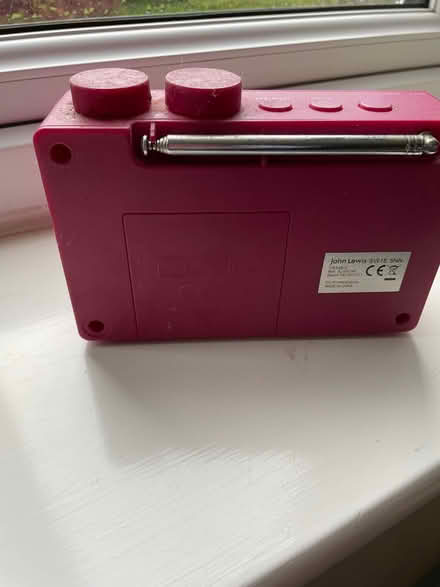 Photo of free John Lewis DAB radio- battery only (Oswestry SY11) #2