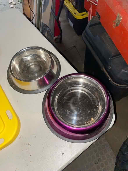 Photo of free 2 stainless steel dog bowls (Ridgefield, CT) #1