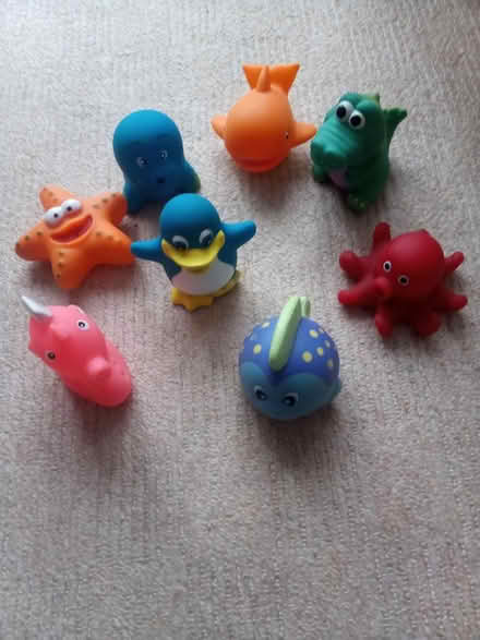 Photo of free Squirty plastic toys - used (Lawnswood, Leeds LS16) #1