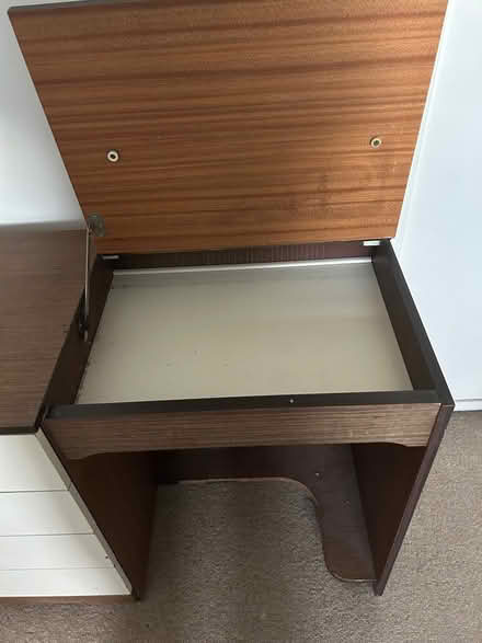 Photo of free Retro 1970's desk (SW15 2AS) #2