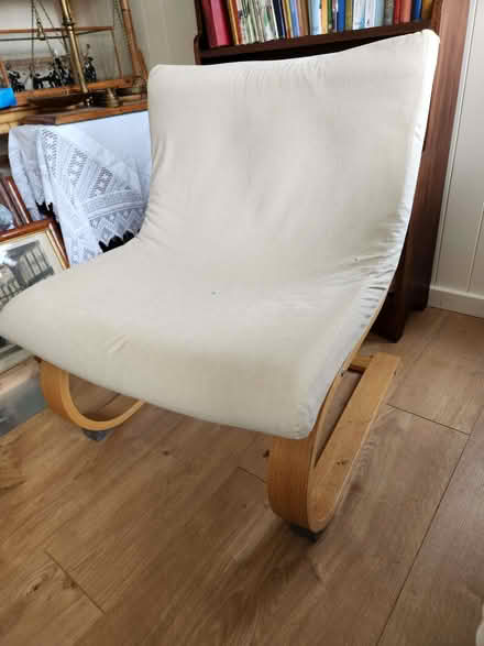 Photo of free Comfortable Ikea chair on wooden frame (Radbrook Green SY3) #1