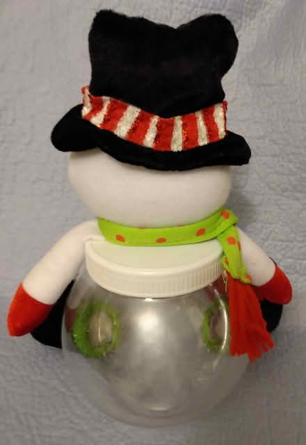 Photo of free Refillable Christmas Snowman 'Jar' (Chestnut Hill, Newton) #2