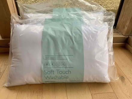 Photo of free Pillows, pair, unused (Hillhead KA6) #1