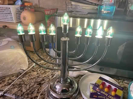 Photo of free Electric menorah (Putnam valley) #1