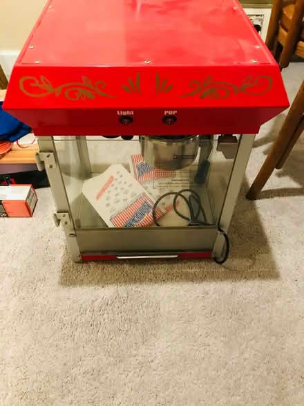 Photo of free Popcorn machine (Fairfax, VA) #4