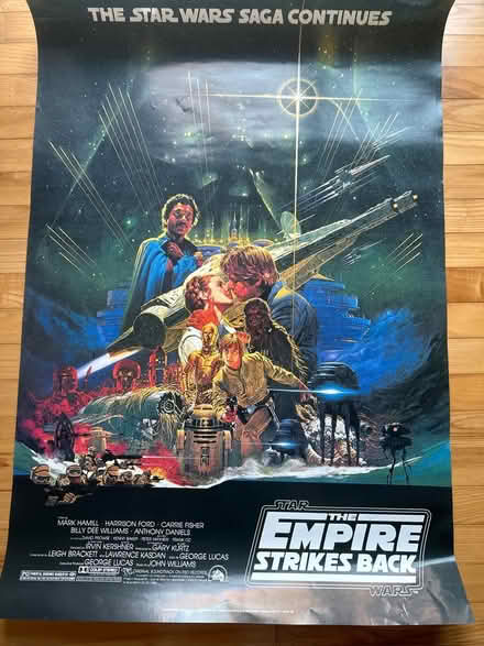 Photo of free Star Wars Poster (Columbia - Long Reach Village) #1