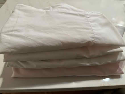 Photo of free 4 dress shirts (white & pink) (UWS (W. 85th & Riverside Dr.)) #1