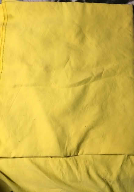 Photo of free Yellow Fabric 6 yards (Upper East Side) #2