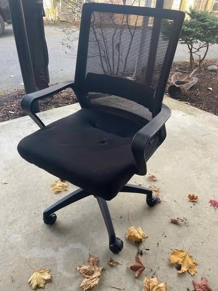 Photo of free Desk chair (Belmont) #1