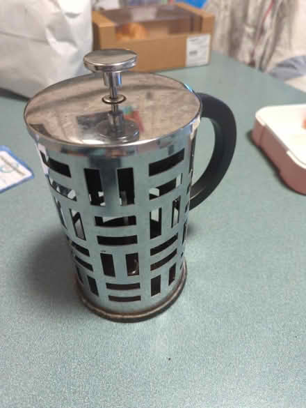 Photo of free French press, Bodrum, no glass (Elizabeth Gardens, Burlington) #1