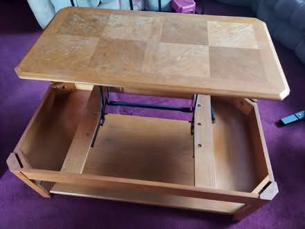 Photo of free Lift top Coffee table (Salem, NH) #2