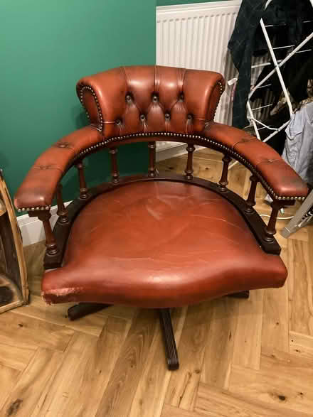 Photo of free Vintage swivel captains chair (SE9) #1