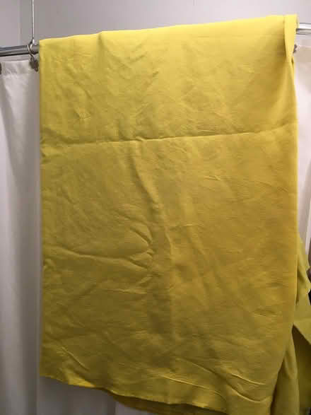 Photo of free Yellow Fabric 6 yards (Upper East Side) #3