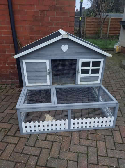 Photo of free Rabbit hutch and run (Stretford) #1