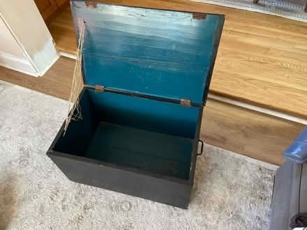 Photo of free Old wooden chest (Waltham Bentley area) #2