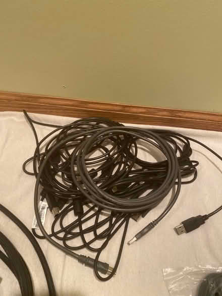 Photo of free Misc Computer/Communication Cables (West Glen subdivision) #4