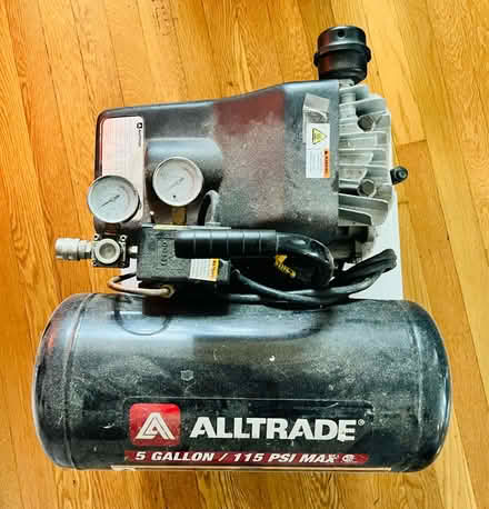 Photo of free Alltrade 5gal 115psi Air Compressor (South Beacon Hill) #2