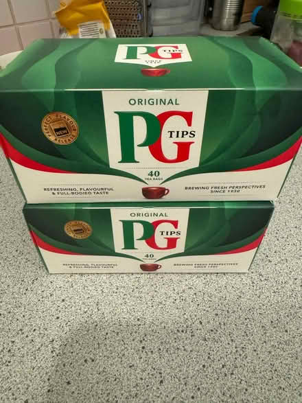 Photo of free 2x PG tips 40 tea bags (Angel N1) #1