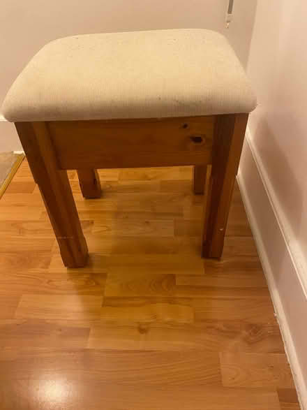 Photo of free Wooden stool (SE25) #2