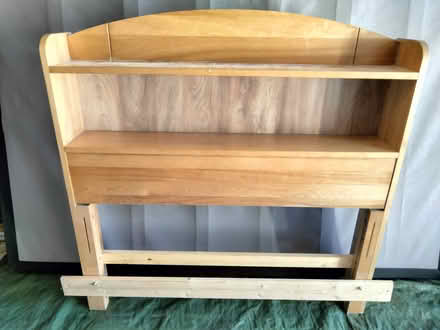 Photo of free Twin bookcase headboard (Westmount & Columbia, Waterloo) #1